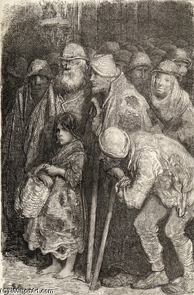 Spanish Beggars From Burgos — Paul Gustave Doré
