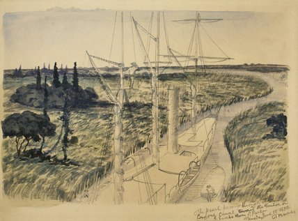 The Pearl Passing Through The Congone Canal Toward — Thomas Baines