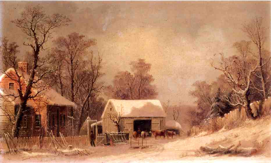 Winter In The Country — George Henry Durrie