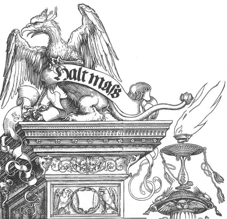 Triumphal Arch (detail) — Albrecht Dürer