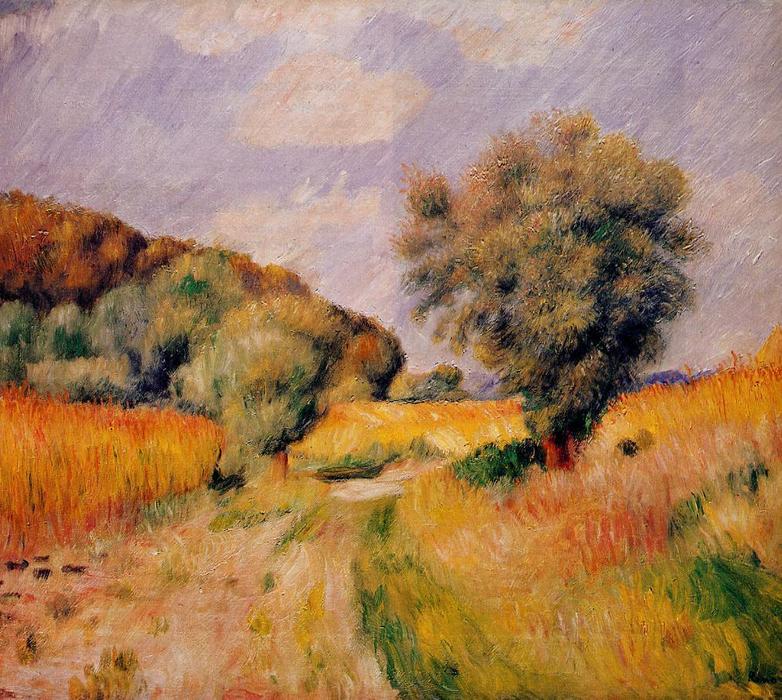 Fields Of Wheat — Pierre-auguste Renoir