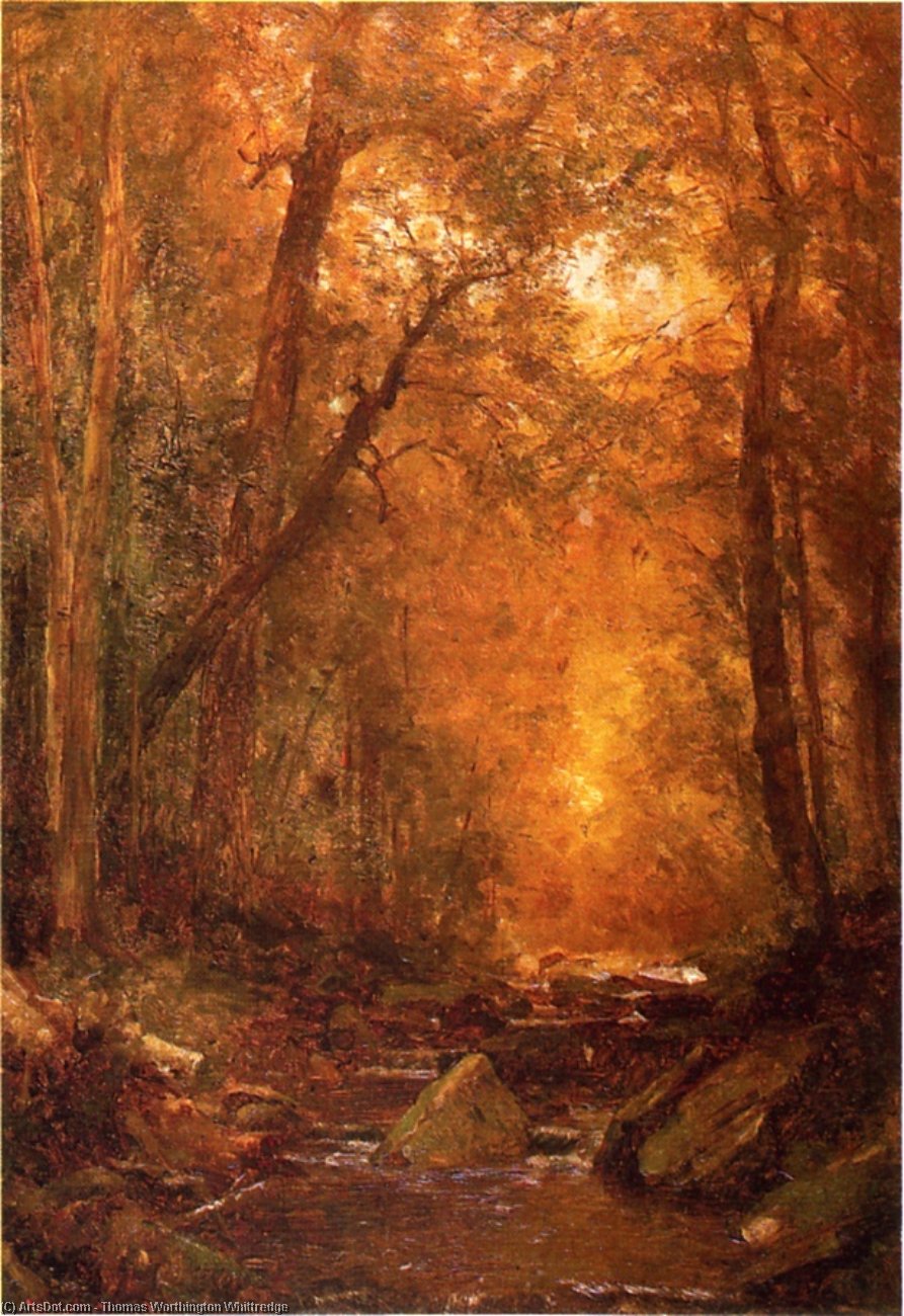 A Catskill Brook 1 — Thomas Worthington Whittredge