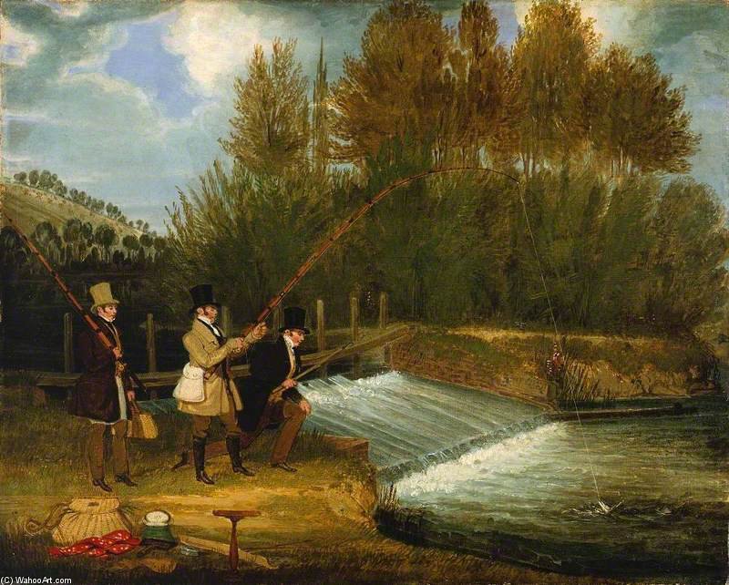 Trolling For Pike In The River Lee — James Pollard