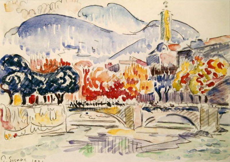 Le Paillon, Nice — Paul Signac
