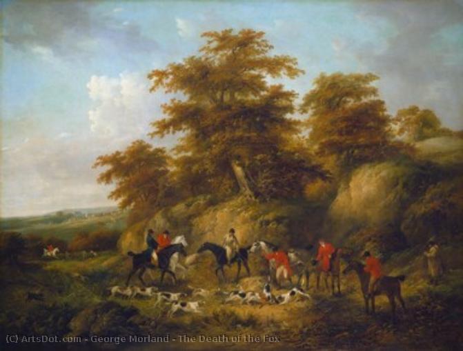 The Death Of The Fox — George Morland