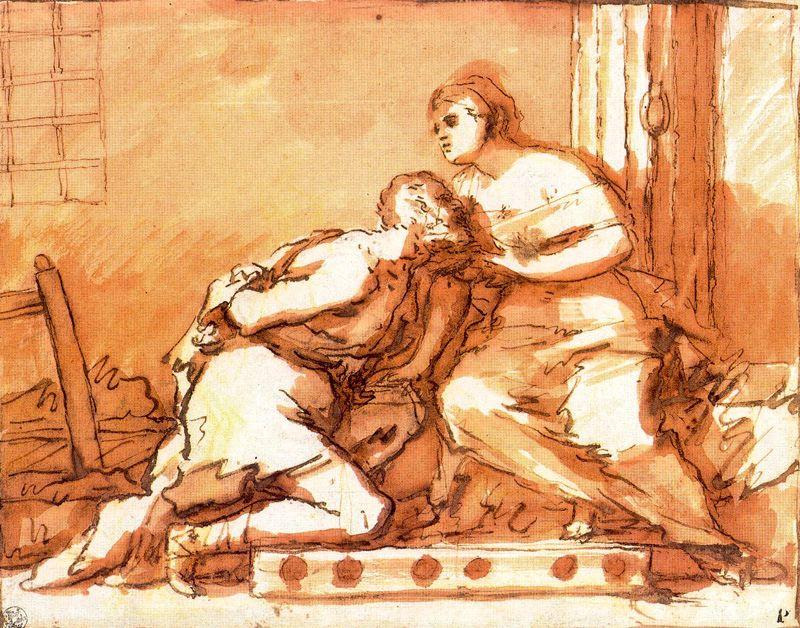 Roman Charity — Luca Giordano