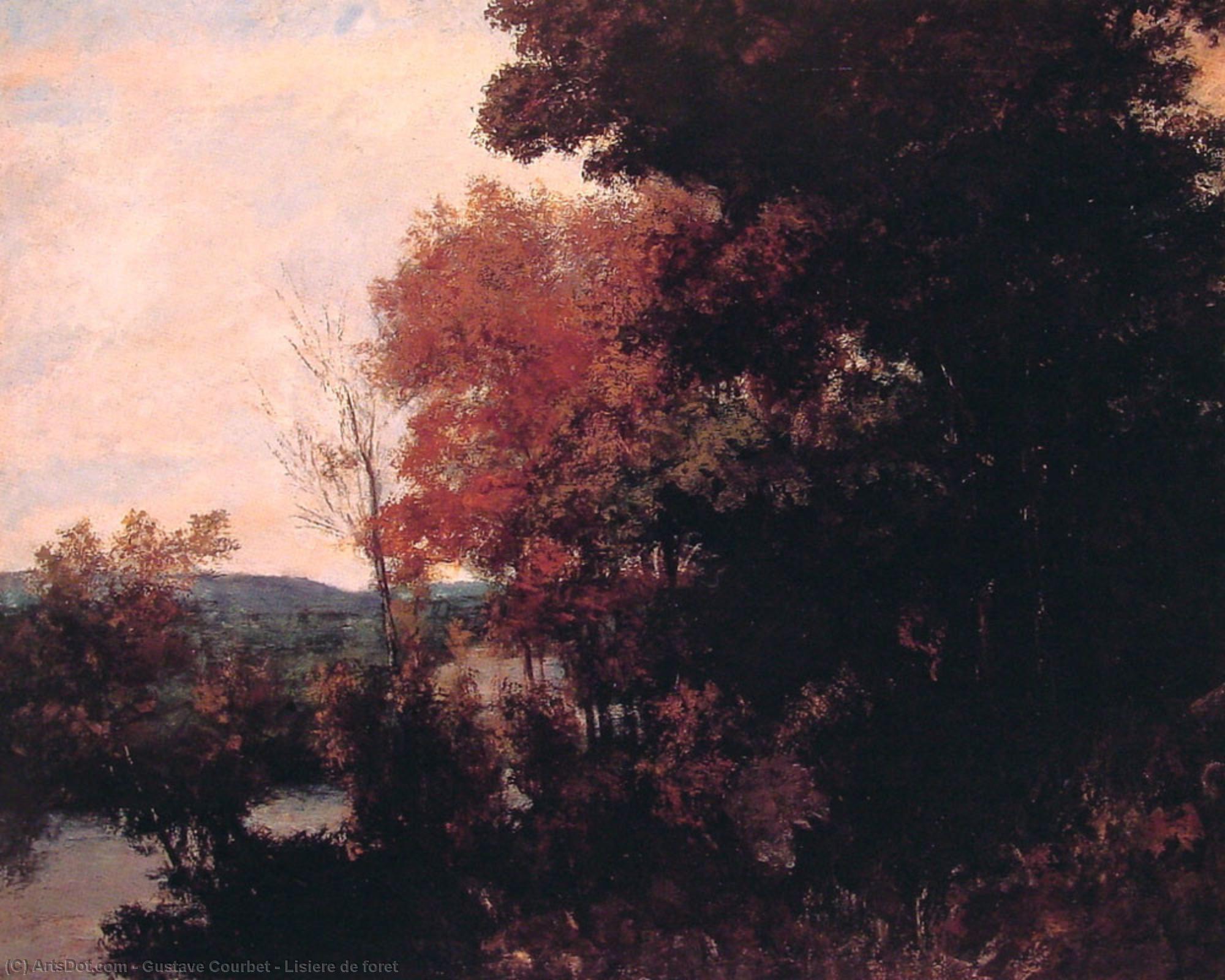 Lisiere De Foret — Gustave Courbet