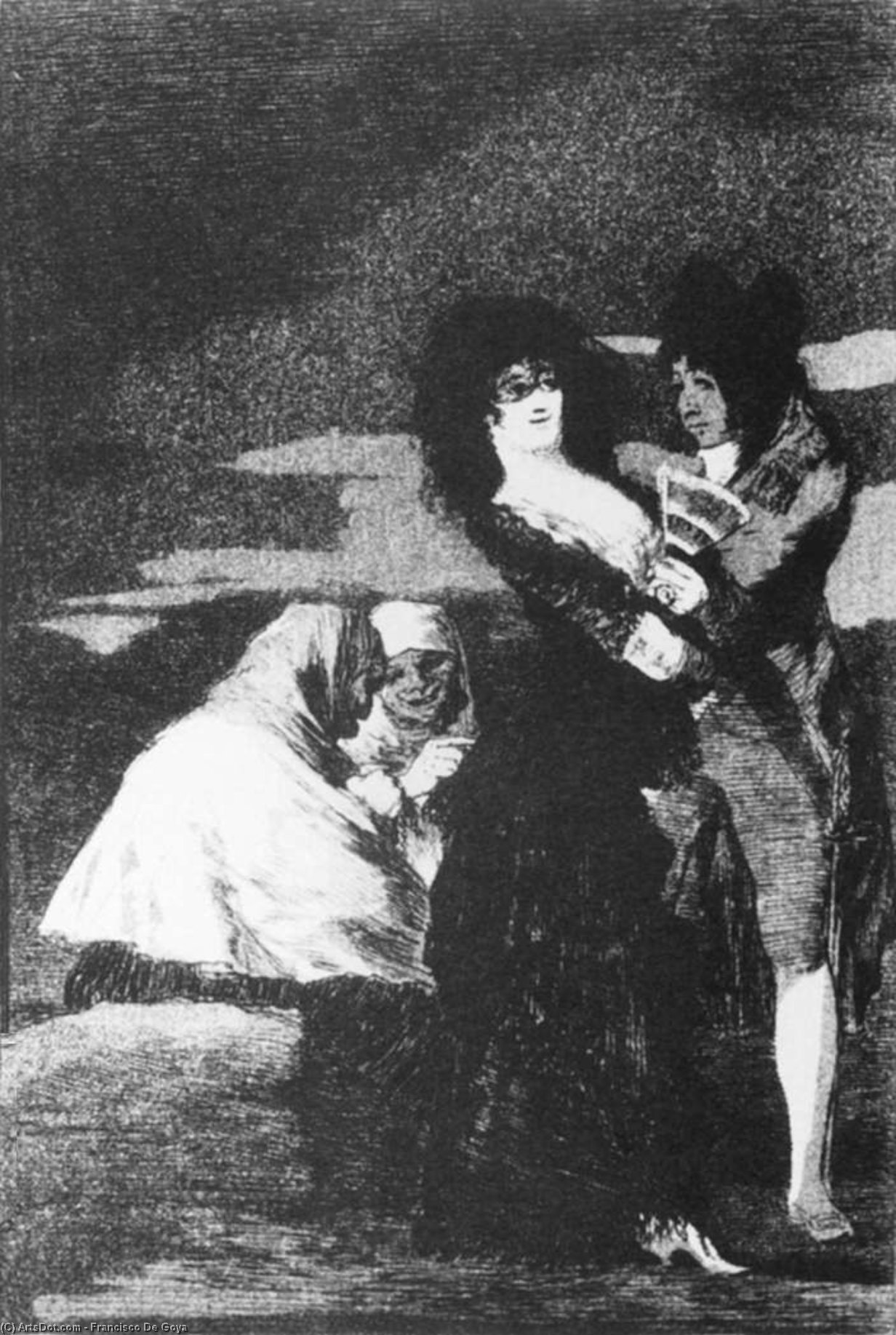 Birds Of A Feather — Francisco José De Goya Y Lucientes