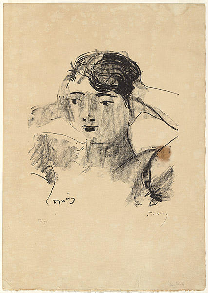 Head Of A Woman 4 — André Derain