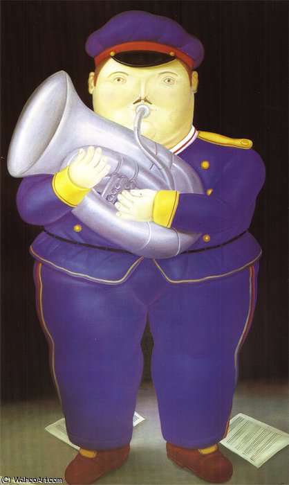 Musicien — Fernando Botero