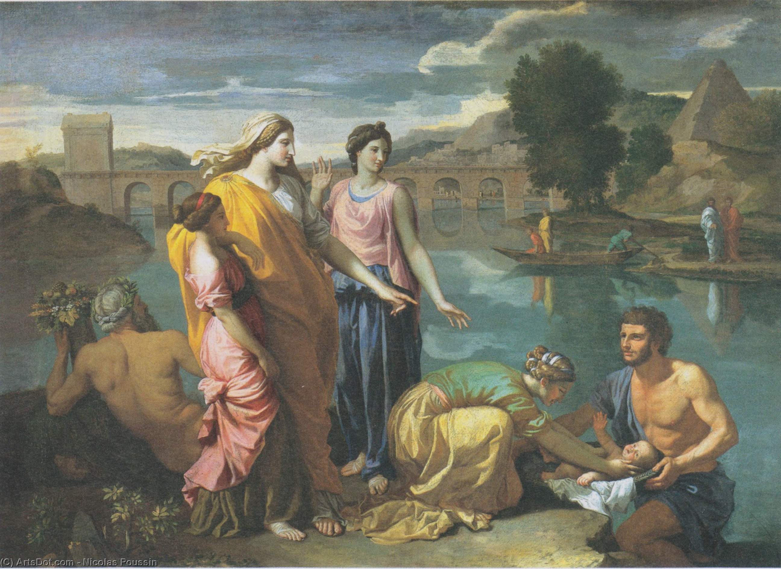 The Finding Of Moses — Nicolas Poussin