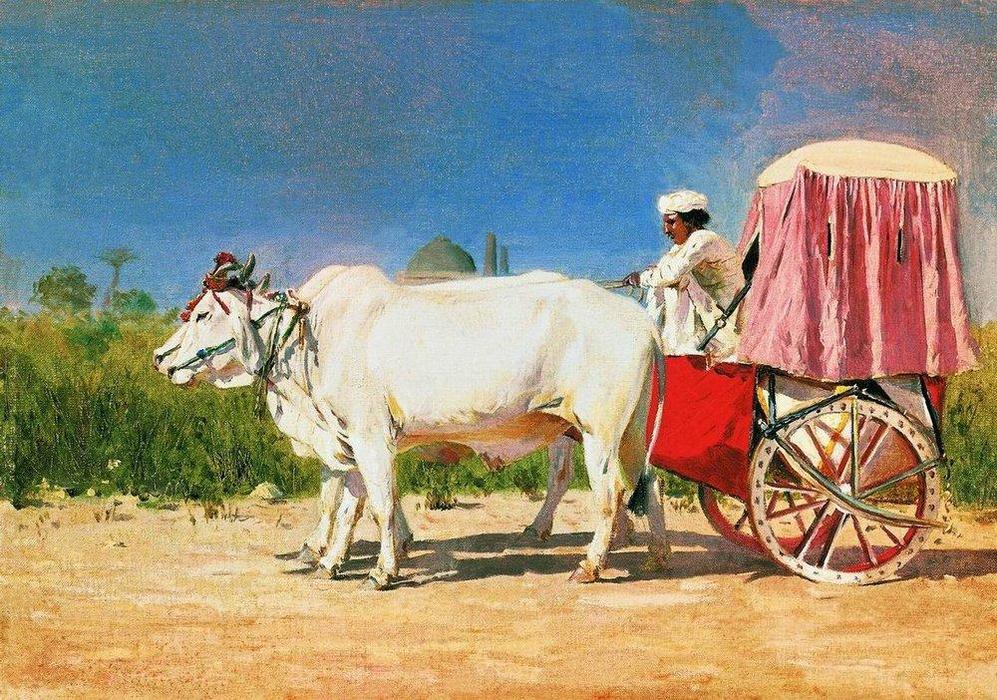 Vehicle In Delhi — Vasily Vasilevich Vereshchagin