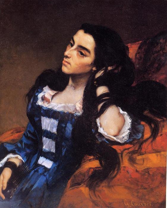Portrait Of A Spanish Lady — Gustave Courbet