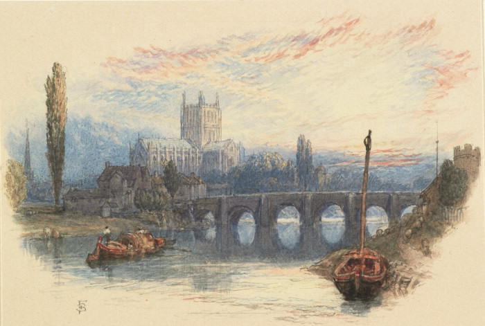 Hereford Cathedral — Myles Birket Foster