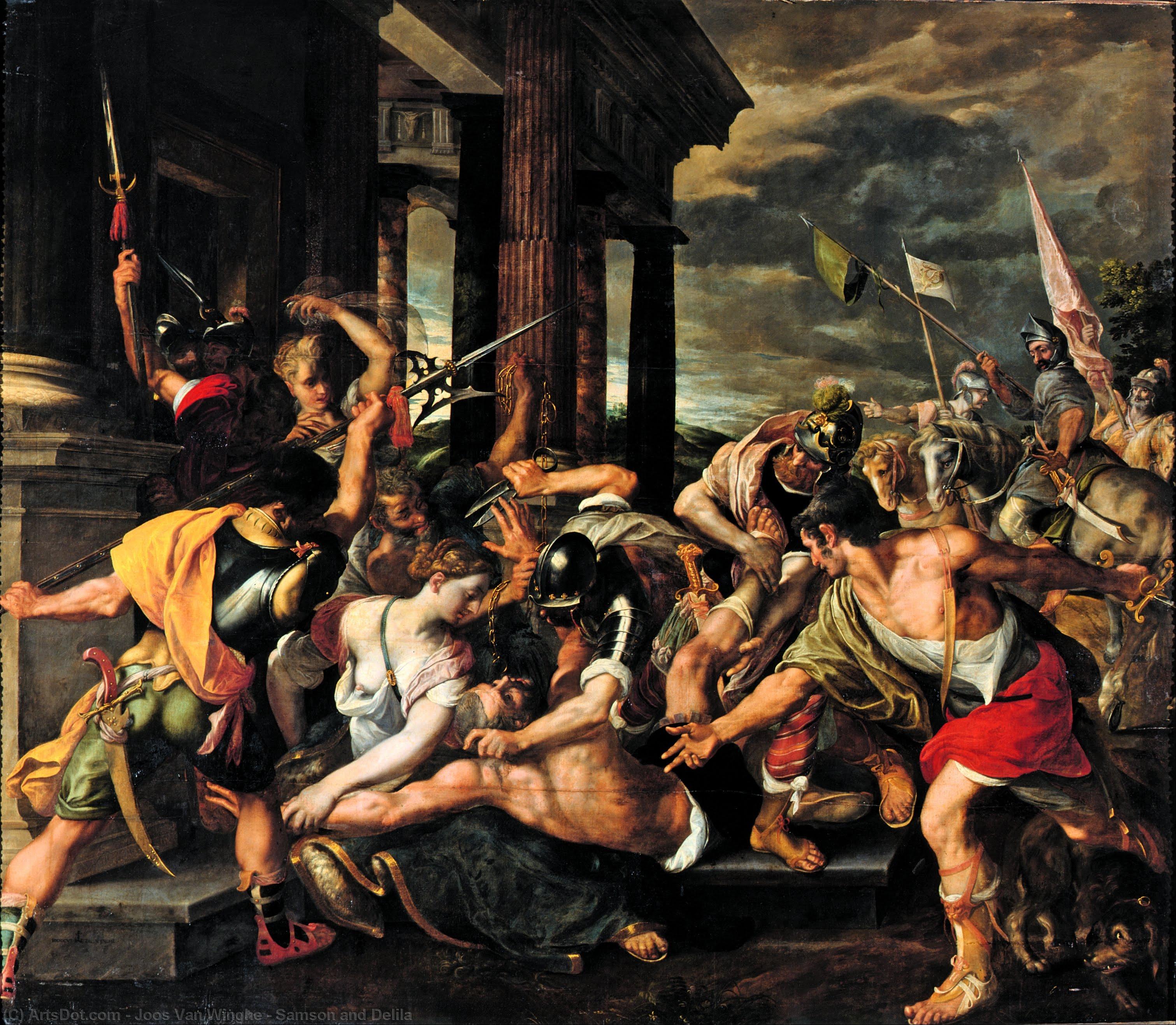 Samson And Delila — Joos Van Winghe