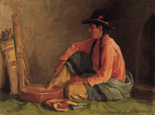 The Drum Beat — Joseph Henry Sharp