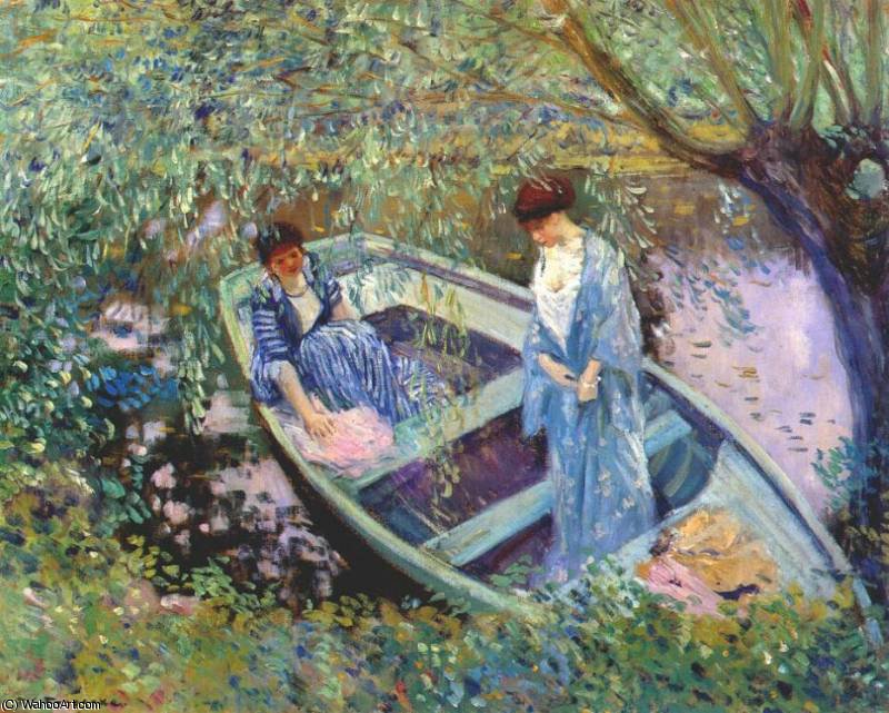 Under The Willows — Frederick Carl Frieseke