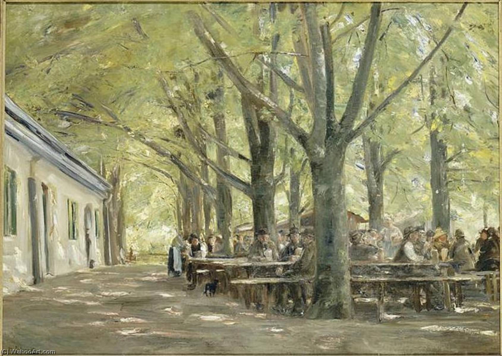 Brasserie De Campagne A Brannenbourg (baviere) — Max Liebermann