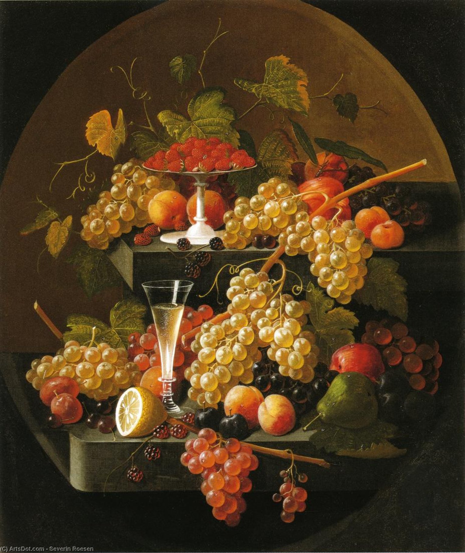 Fruit And Wine Glass — Severin Rösen