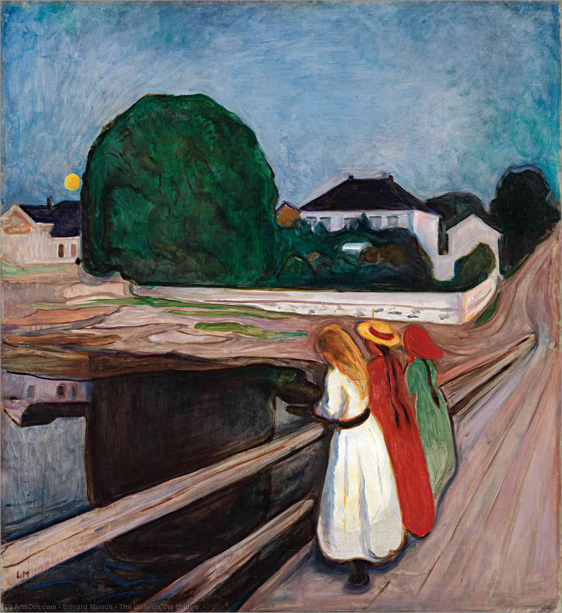 The Girls On The Bridge — Edvard Munch