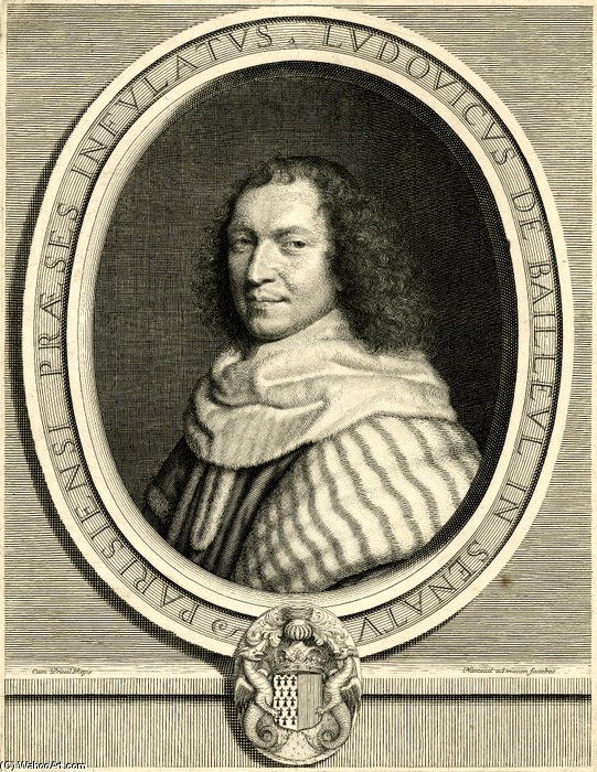 Ludovicus De Bailleul In Senatu — Robert Nanteuil