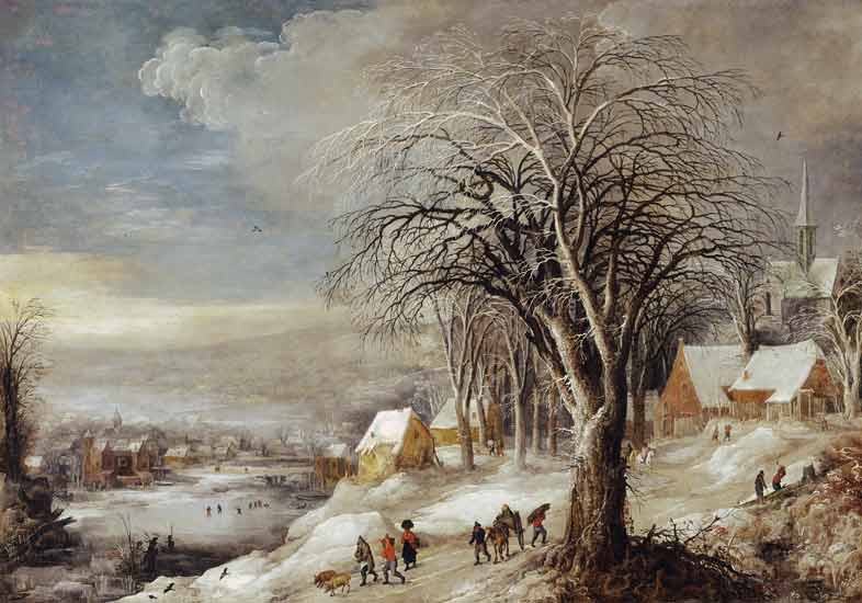 Winter Landscape — Joos De Momper