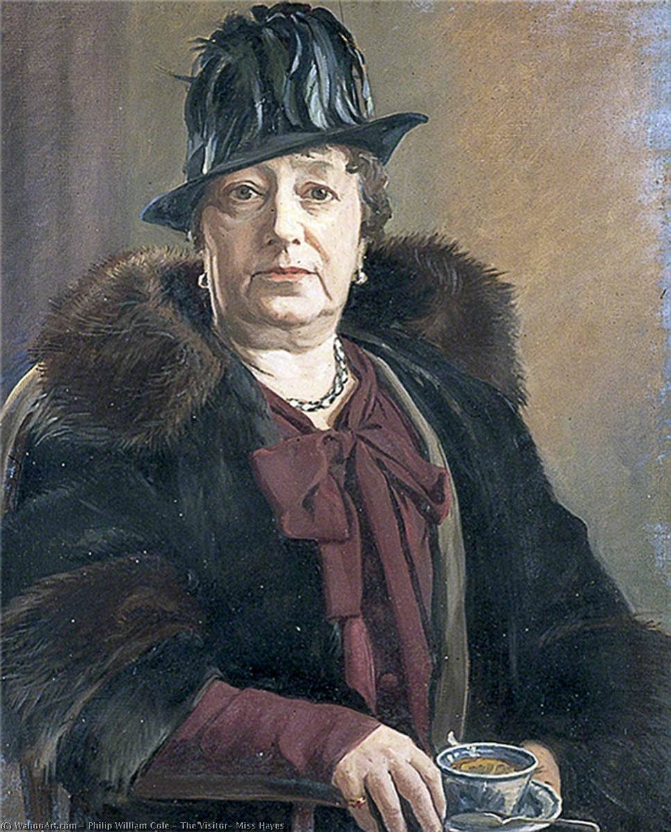 The Visitor, Miss Hayes — Philip William Cole