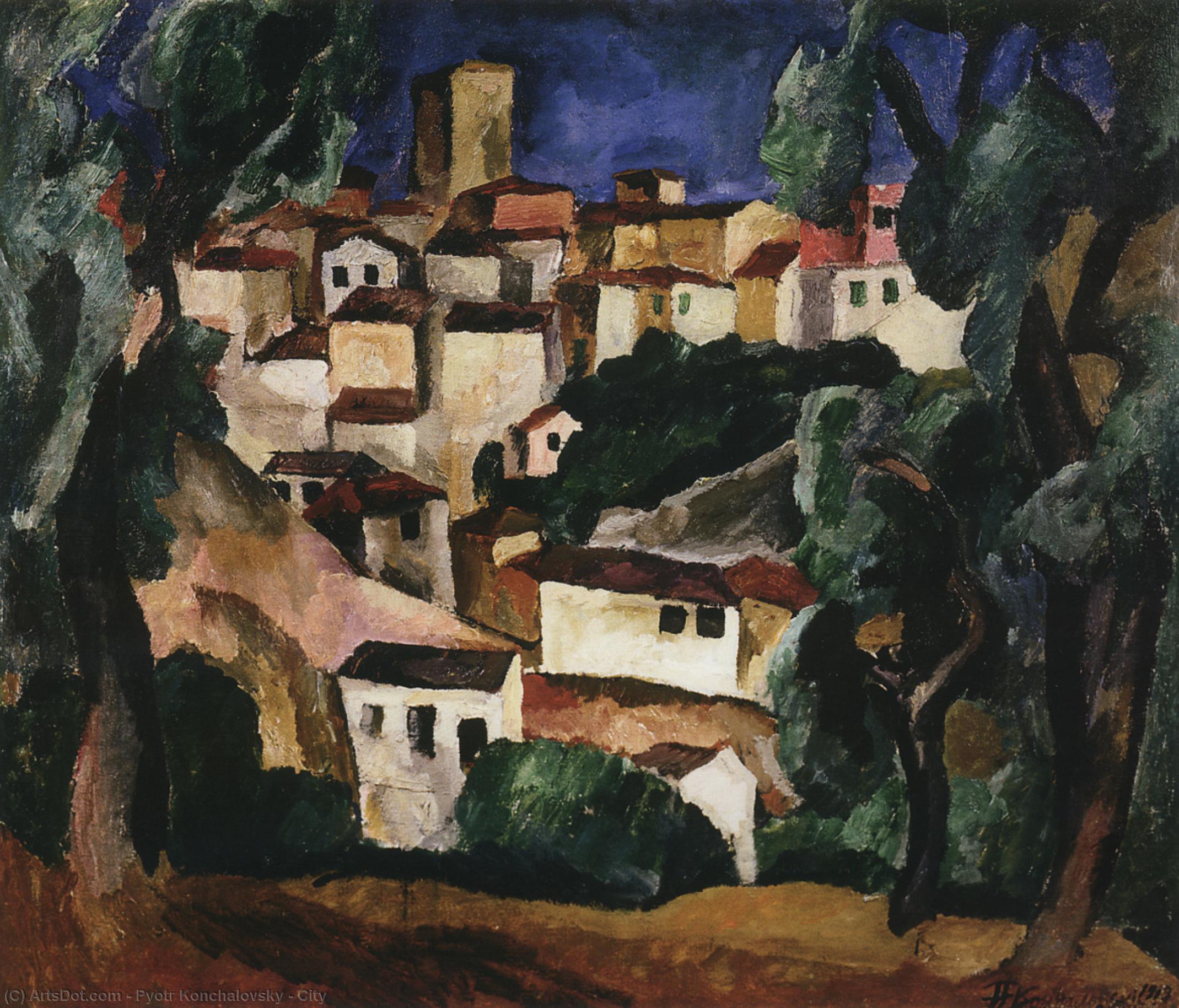 City — Pyotr Konchalovsky