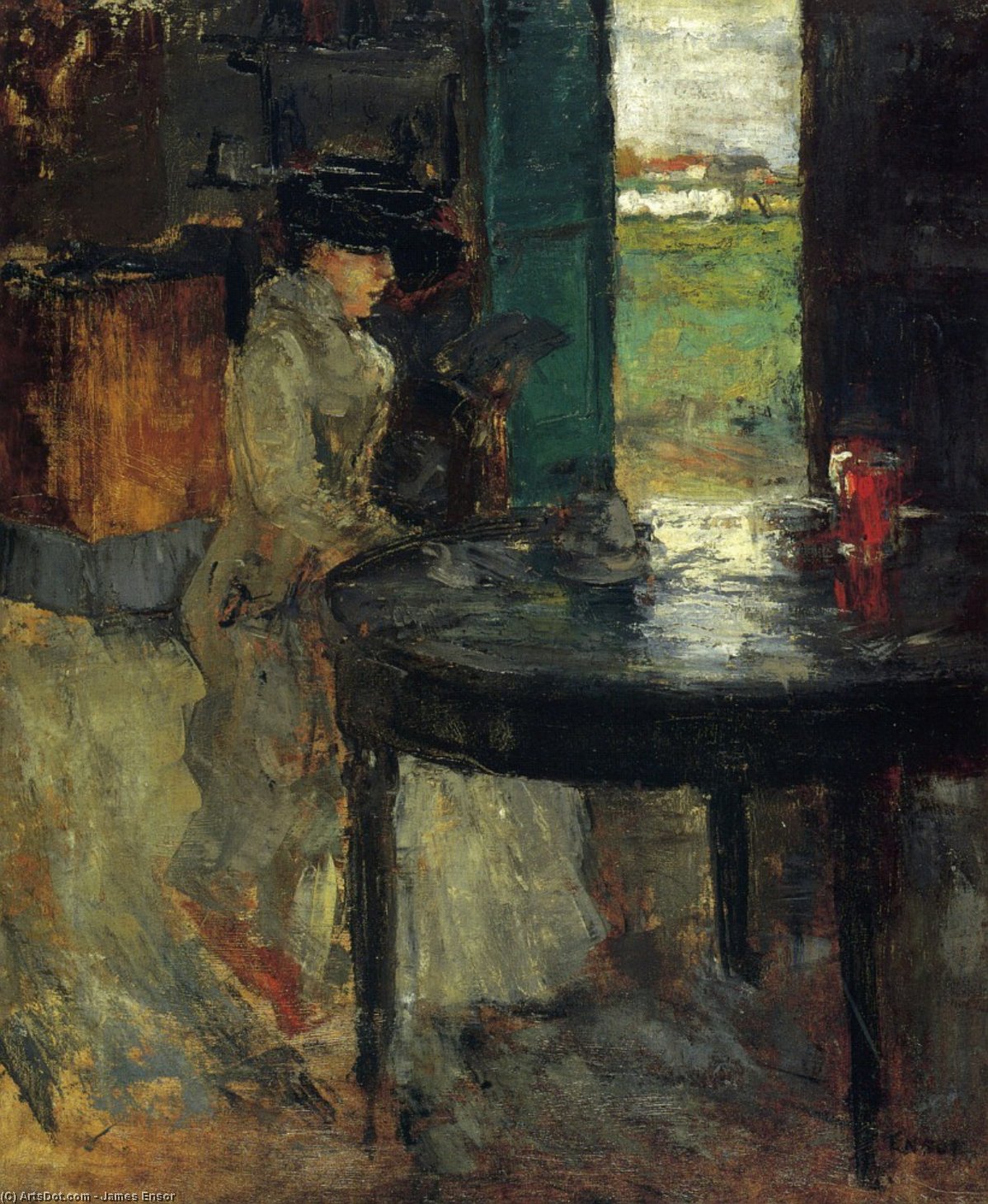 L' Attente — James Ensor