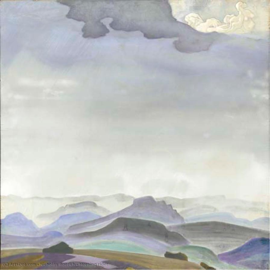 Morning Rider — Nicholas Roerich