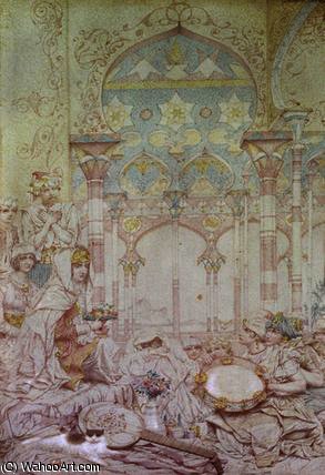 Fantasy In A Egyptian Harem — Richard Dadd