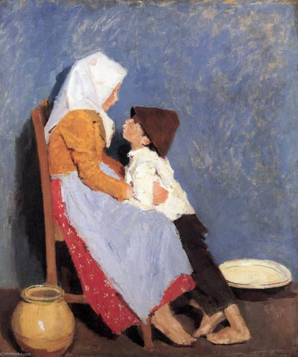 Brother And Sister — Adolf Fényes