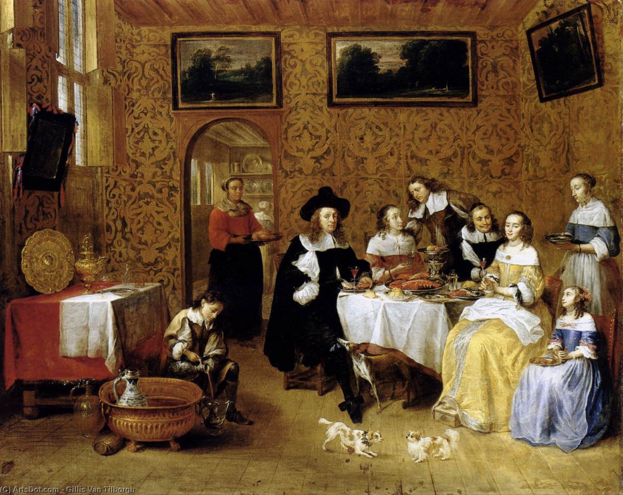 Family Portrait — Gillis Van Tilborgh