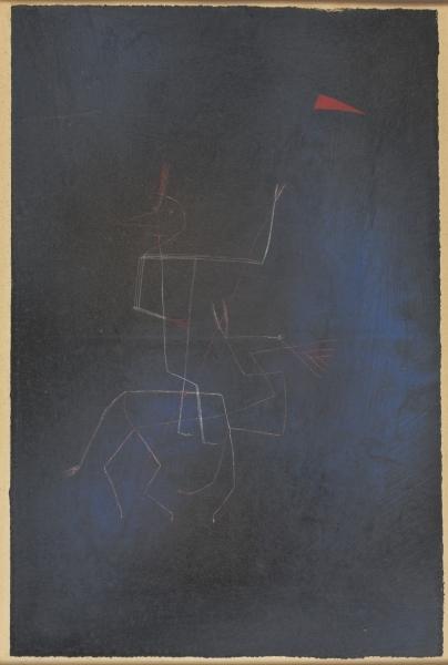 Ghost Rider Late In The Evening — Paul Klee