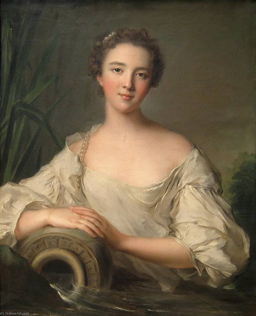 Louise Henriette De Bourbon Conti — Marc Nattier