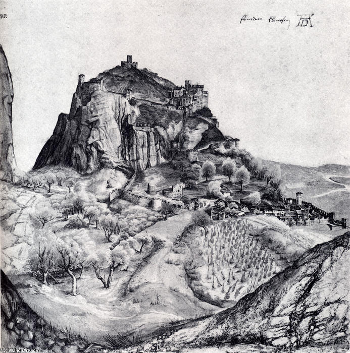 The Citadel Of Arco In The South Tyrol — Albrecht Dürer