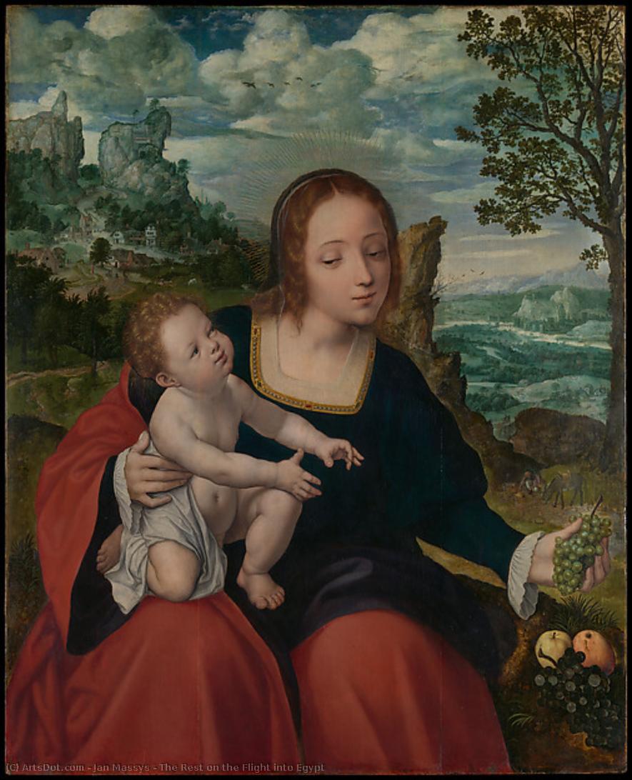 The Rest On The Flight Into Egypt — Jan Massys
