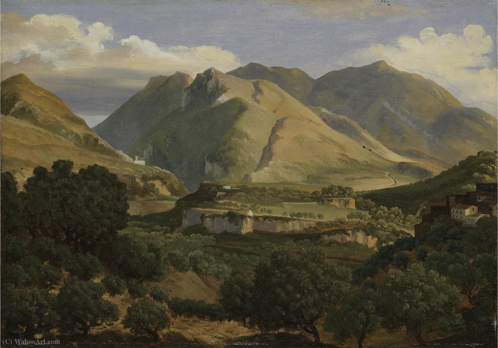 The Monastery Of St Benedict In Subiaco — Thomas Ender