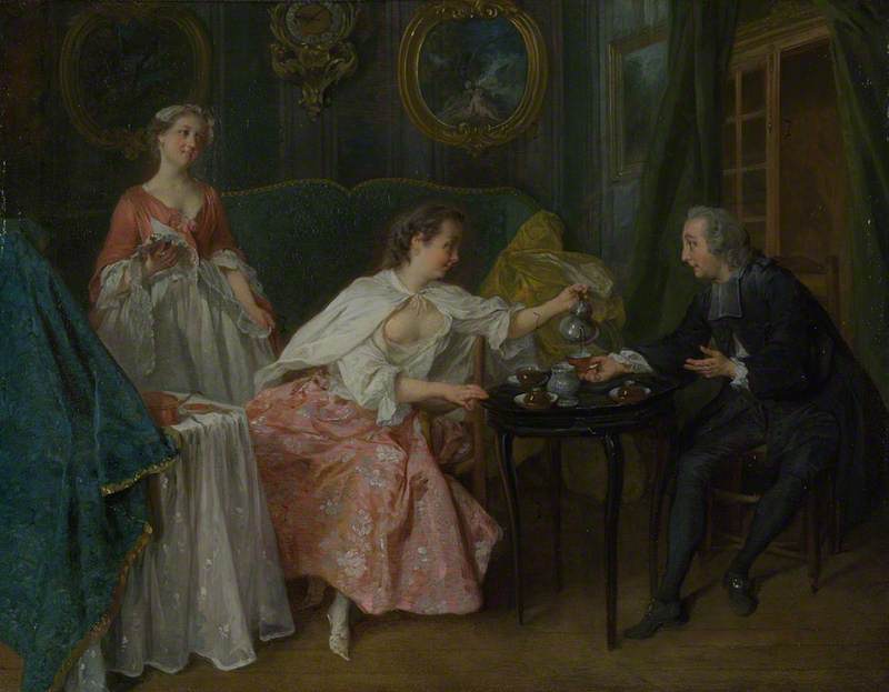 The Four Times Of Day Morning — Nicolas Lancret