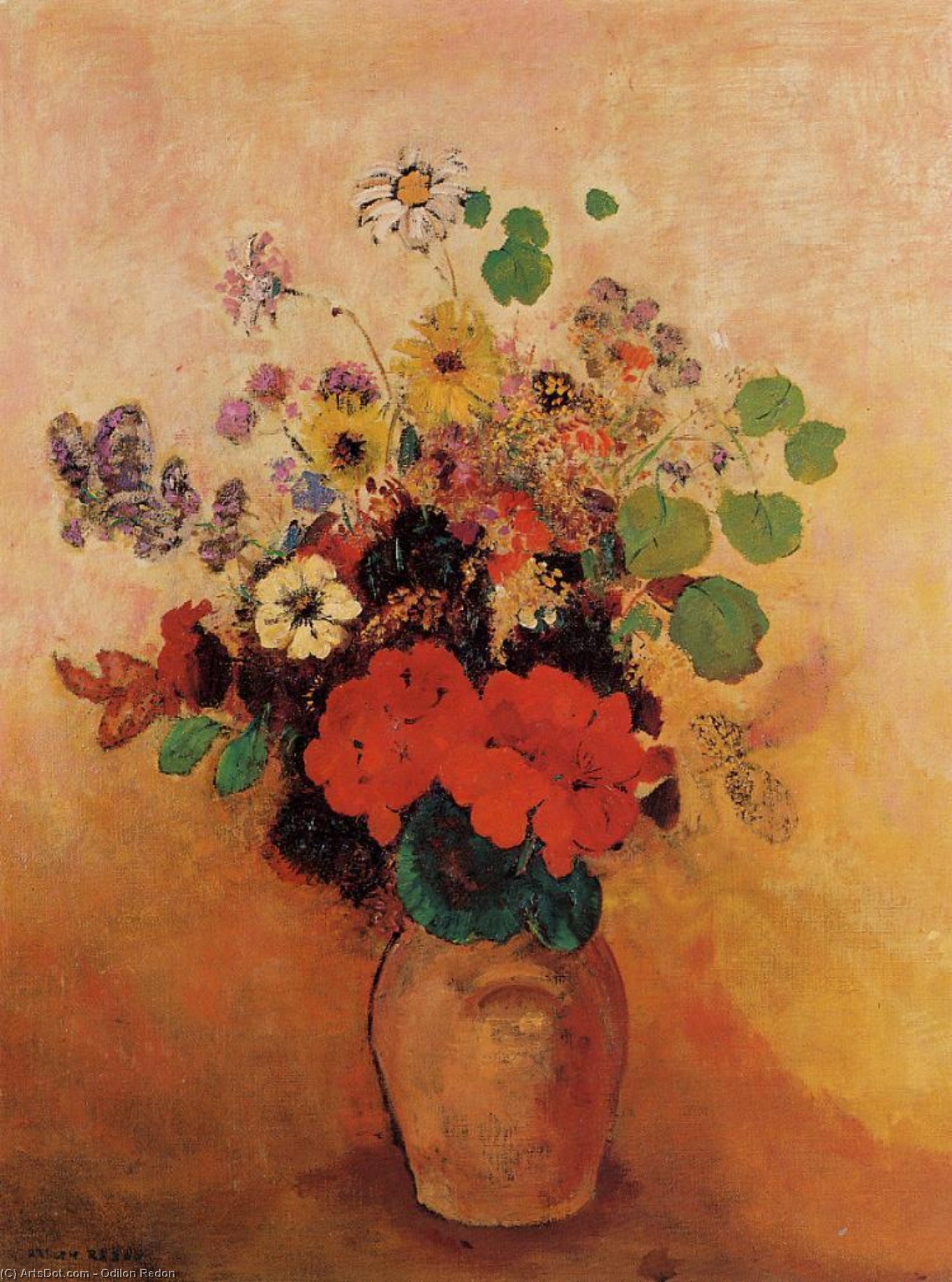 Vase Of Flowers — Odilon Redon