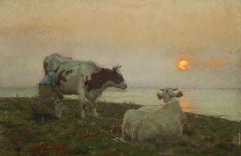 The Setting Sun — Adrian Scott Stokes