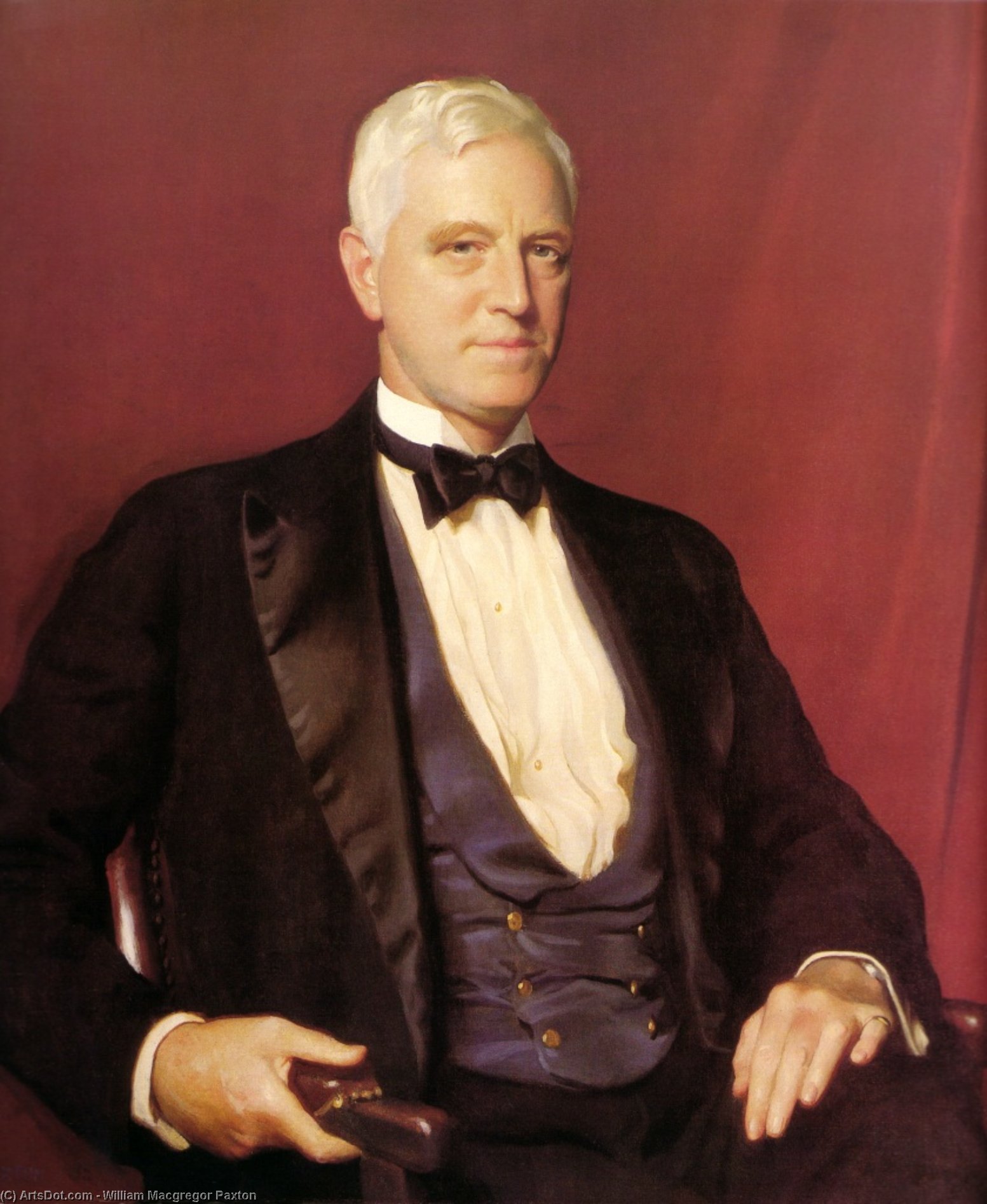 Portrait Of Mr. Charles Sinkler — William Mcgregor Paxton