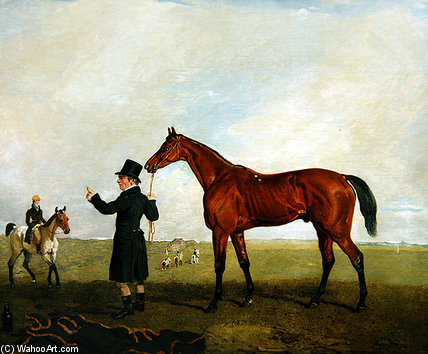 Emilius With Groom, — Benjamin Marshall