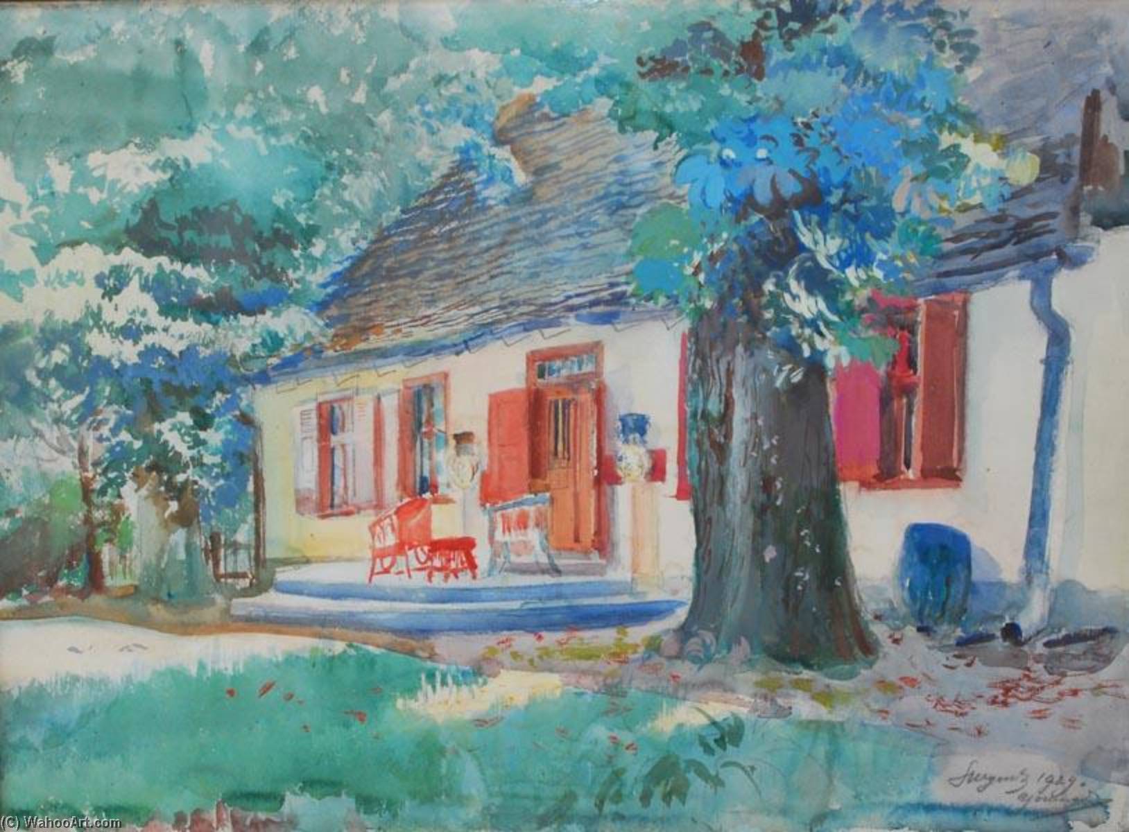 Mansion In Go Cieradz — Leon Jan Wyczolkowski