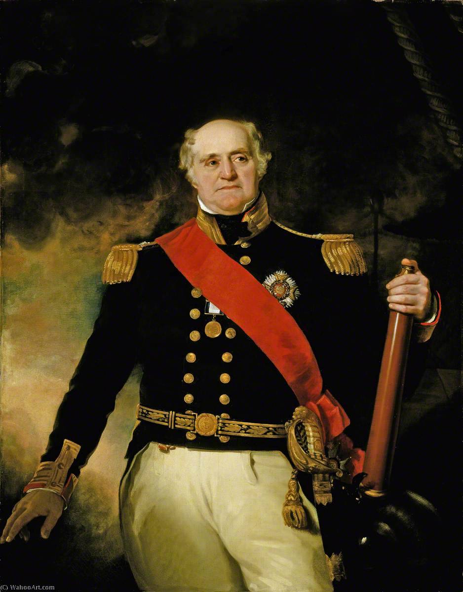 Sir Thomas Masterman Hardy (1769–1839), Bt, Vice Admiral Of The Blue — Richard Evans