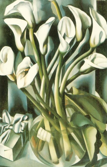Calla Lillies — Tamara De Lempicka