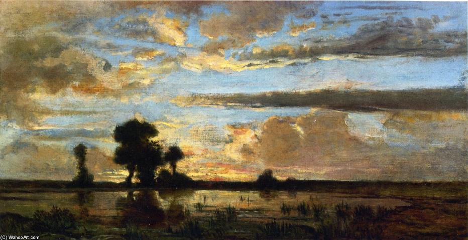 Sunset — Théodore Rousseau (pierre Etienne Théodore Rousseau)