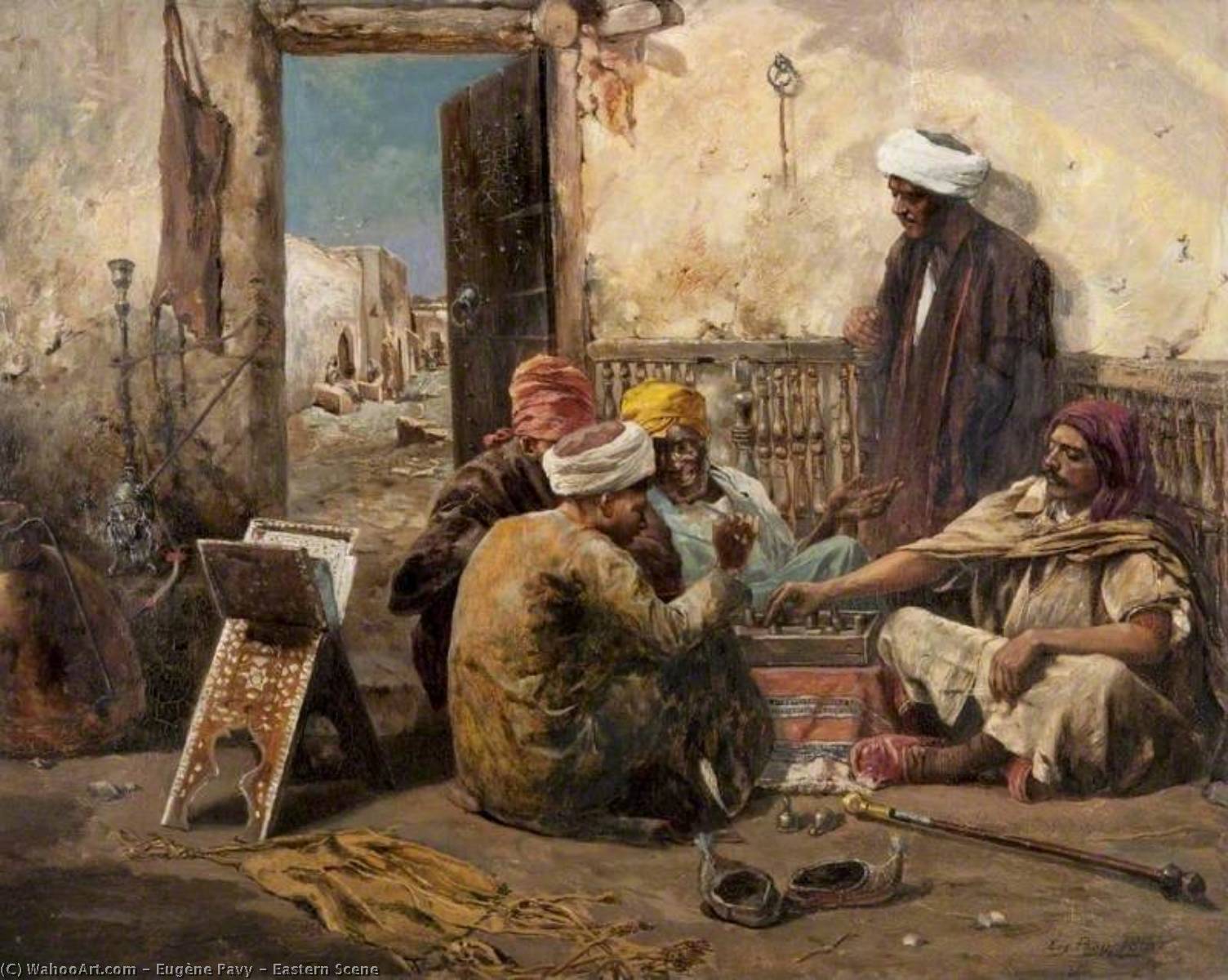 Eastern Scene — Eugène Pavy