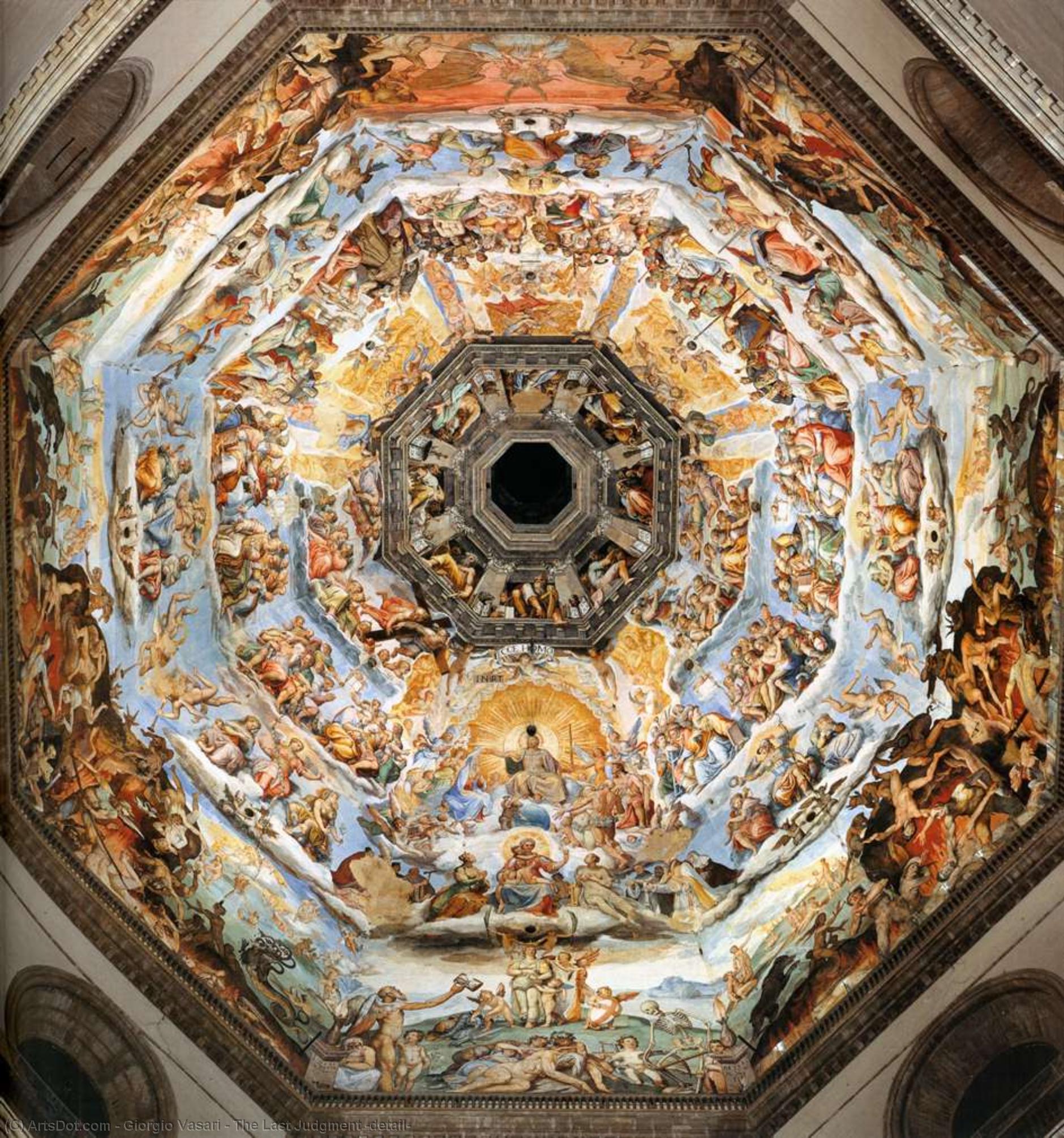 The Last Judgment (detail) — Giorgio Vasari