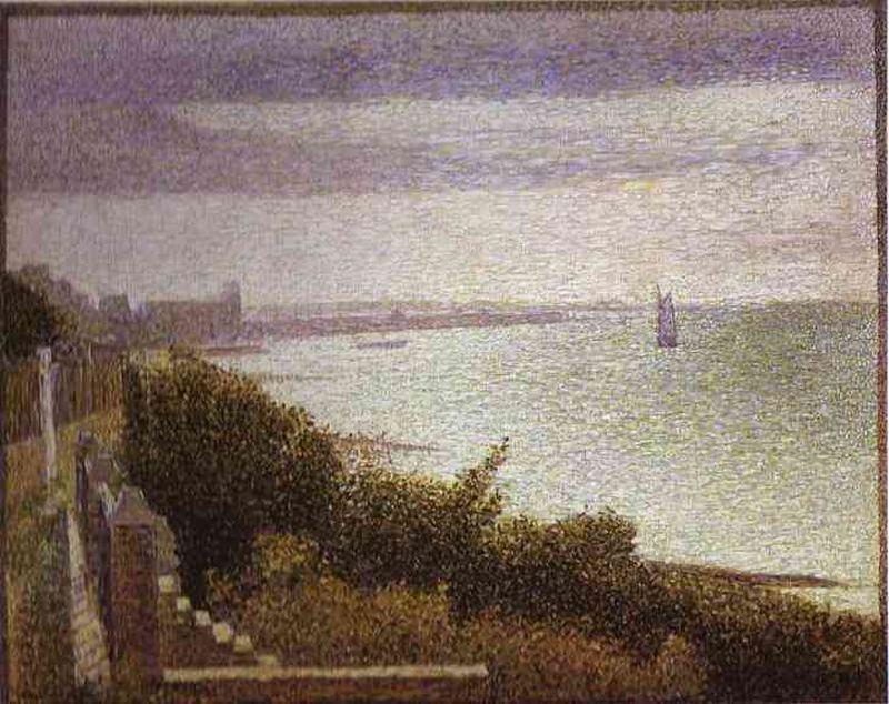 Grandcamp Evening — Georges Seurat